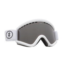 Men's Electric Goggles - Electric EGV Snow Goggle. Gloss White - Jet Black